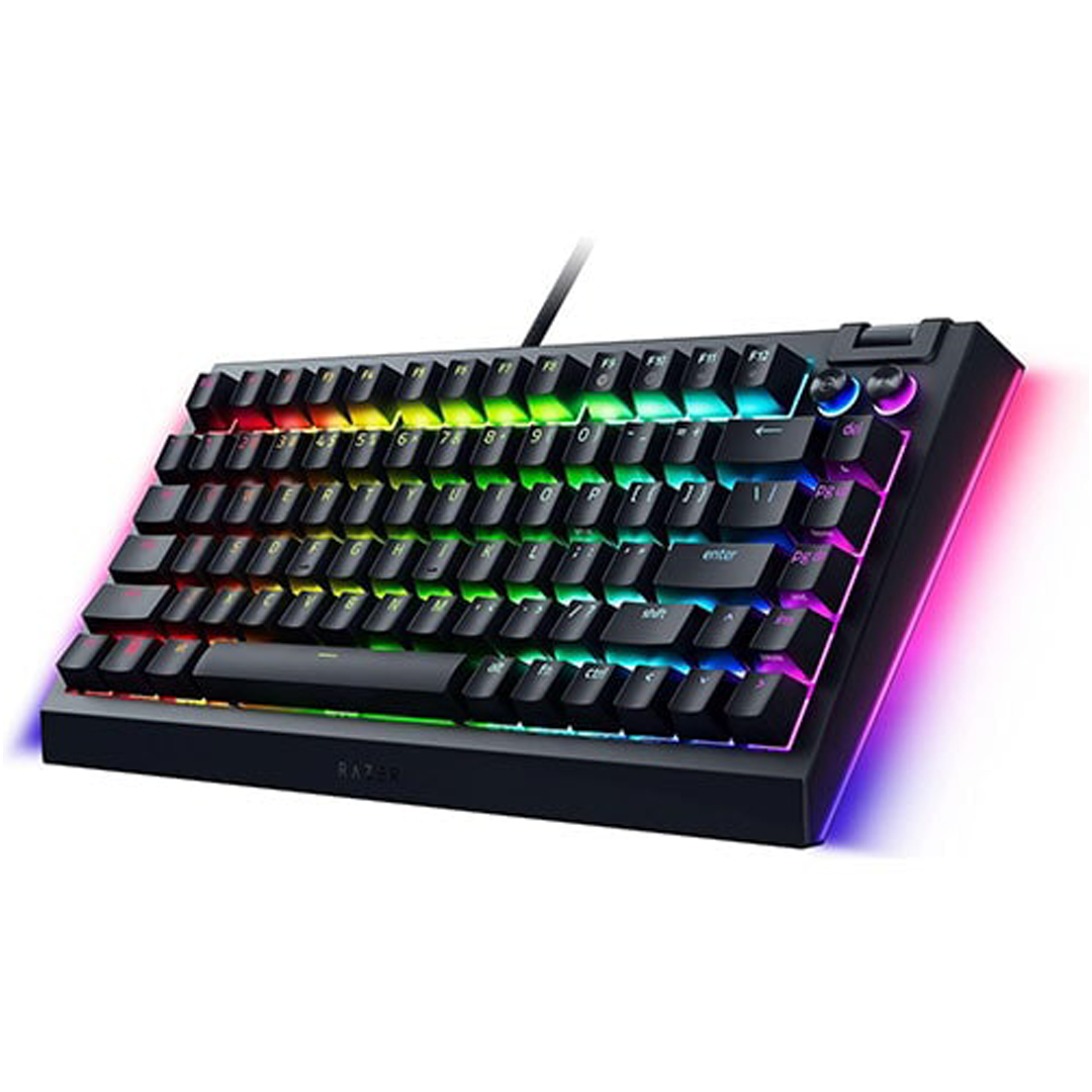 Razer BlackWidow V4 75% - Intl. US Layout (ISO) Gaming Keyboard in Qatar Razer BlackWidow V4 75% - Intl. US Layout (ISO) Gaming Keyboard in Qatar